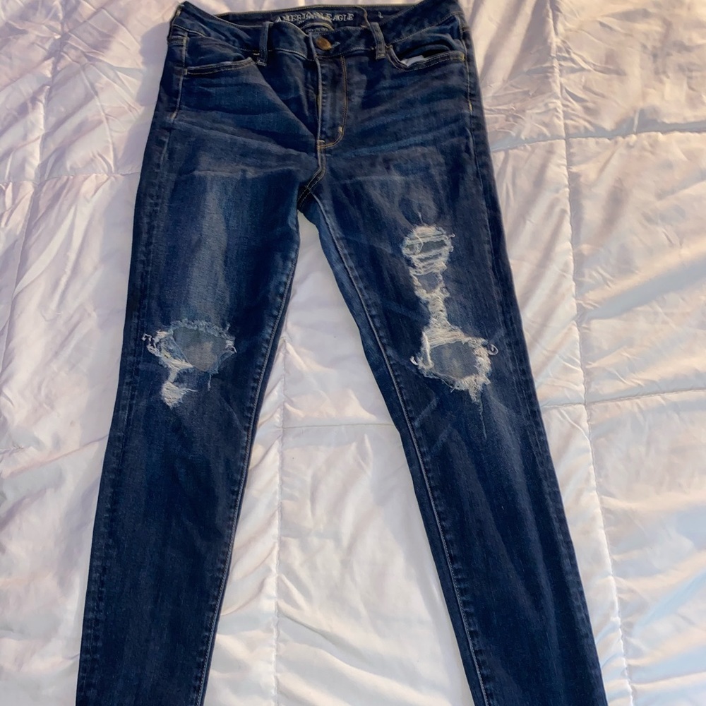 Distressed Jeans